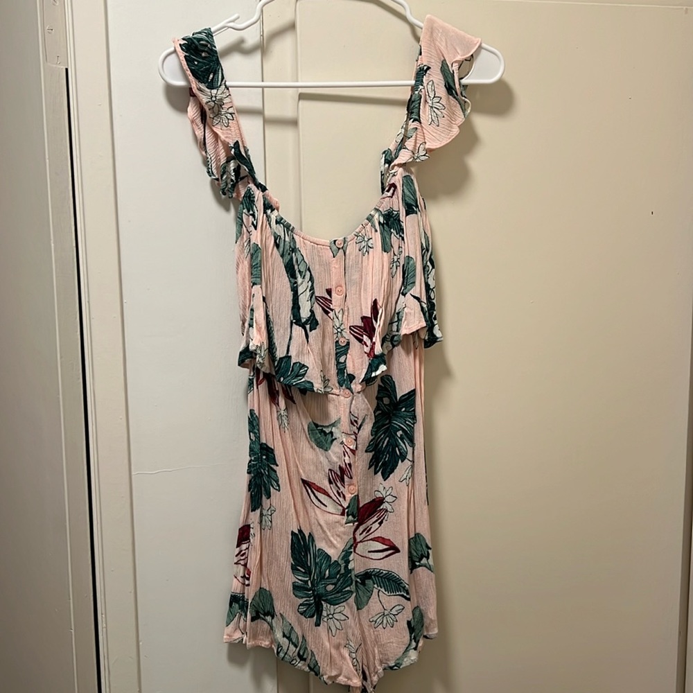 Nordstrom Lush Tropical Design Romper